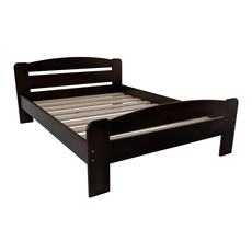 Double Bed Dumbo, Transilvan, Solid Wood, Model 3/2, 140x200 cm, Cherry