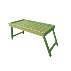 Masuta Pliabila Solana, Transilvan, Lemn Masiv, 82x34x32 cm, Verde