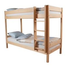 Pat etajat Transilvan, Sally, Lemn Masiv, 80x200 Cm, Lacuit