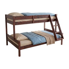 Pat etajat Transilvan, Sandra, Lemn Masiv, 90/140x200 cm, Cires