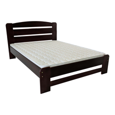 Clone of Clone of Clone of Clone of Clone of Double Bed Dumbo, Transilvan, Solid Wood, Model 3/1, 160x200 cm, Natural Wood