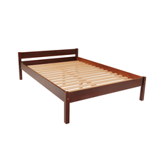 Clone of Clone of Clone of Clone of Clone of Double Bed Sally, Transilvan, Solid Wood, Model 2/2, 140x200 cm, Natural Wood