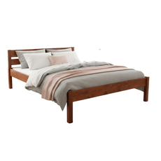 Pat matrimonial Sally, Transilvan, Lemn Masiv, Model 3/1, 120x200 cm, Nuc