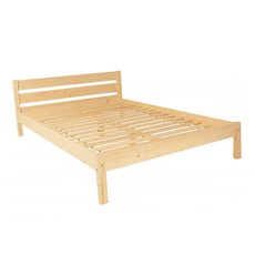 Clone of Double Bed Sally, Transilvan, Solid Wood, Model 3/1, 160x200 cm, White