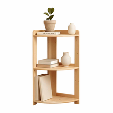Raft Elisse Transilvan, 3 polite, Colt Exterior, 37x37x88 cm, Lacuit