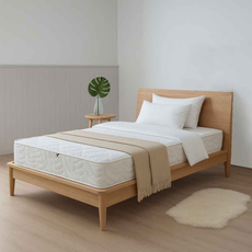 Clone of Mattress SweetDreams, Transilvan, Orthopedic, Hypoallergenic, Bonnell Spring, Air Ventilation Button, Textile Ecologic, 90x200x20 cm, White