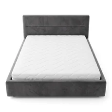 Saltea Ortopedica, SweetSleep, Arcuri Pocket Spring, Fermitate Medie, Textil Ecologic, Husa Detasabila, Transilvan, 140x200x24 cm, Alb