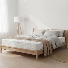 Matrac SweetDreams, Transilvan, ortopéd, hipoallergén, Bonnell rugó, légáteresztő gomb, ökológikus textil, 120x200x20 cm, Fehér