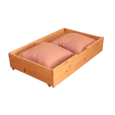 Under Bed Storage Box, Transilvan, Solid Wood, 97x60x20 cm, Lacquered 