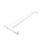 Safety Bed Rail Siguro, Transilvan, Long Side, Solid Wood, 122x27x50 cm, White