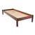 Single Bed Sally, Transilvan, Solid Wood, Model 1/1, 90x200 cm, Cherry