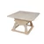 Table Spring, Transilvan, Premium, Solid Wood, Elegant Carved Design, 105x105 cm, Natural Wood