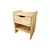 Nightstand Luna, Transilvan, Solid Wood, 45x35x30 cm, Lacquered