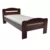 Single Bed Dumbo, Transilvan, Solid Wood, Model 3/2, 90x200 cm, Cherry