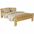 Double Bed Dumbo, Transilvan, Solid Wood, Model 3/2, 160x200 cm, Lacquered