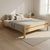 Double Bed Sally, Transilvan, Solid Wood, Model 2/2, 140x200 cm, Lacquered