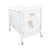 Baby Bed, BabyDreams, Balu, Drawer, Solid Wood, Italian Design, 133x71x106 cm, White-Beige