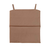 Cushion for Garden Bench Emy, Transilvan, 1 Person, L Shape, Plush Material, Soft Touch, Easy Clean, 64x35x2 cm, Brown