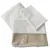 Set Lenjerie Bebelusi, Cuore, BabyDreams, 3 Piese, Material Premium, Bumbac, 125x65 cm, Alb