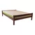 Double Bed Sally, Transilvan, Solid Wood, Model 2/2, 140x200 cm, Cherry