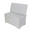 Storage Box Lia, Transilvan, Solid Wood, 74x41x39 cm, Grey
