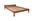 Double Bed Sally, Transilvan, Solid Wood, Model 2/1, 160x200 cm, Walnut