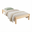 Single Bed Sally, Transilvan, Solid Wood, Model 1/1, 90x200 cm, Walnut