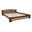 Clone of Clone of Clone of Clone of Double Bed Dumbo, Transilvan, Solid Wood, Model 3/1, 160x200 cm, Natural Wood