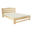 Clone of Clone of Clone of Clone of Clone of Double Bed Dumbo, Transilvan, Solid Wood, Model 3/1, 160x200 cm, Natural Wood