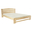 Clone of Clone of Clone of Clone of Double Bed Dumbo, Transilvan, Solid Wood, Model 3/1, 160x200 cm, Natural Wood