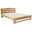 Clone of Clone of Clone of Clone of Clone of Double Bed Dumbo, Transilvan, Solid Wood, Model 3/1, 160x200 cm, Natural Wood