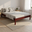 Double Bed Sally, Transilvan, Solid Wood, Model 1/1, 120x200 cm, Cherry