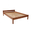 Clone of Clone of Clone of Clone of Clone of Double Bed Sally, Transilvan, Solid Wood, Model 2/2, 140x200 cm, Natural Wood