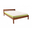 Double Bed Sally, Transilvan, Solid Wood, Model 3/1, 140x190 cm, Walnut