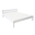 Clone of Clone of Clone of Double Bed Sally, Transilvan, Solid Wood, Model 3/1, 160x200 cm, White