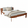 Double Bed Sally, Transilvan, Solid Wood, Model 3/1, 180x200 cm, Lacquered