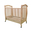 Patut Bebe Premium, Belle, BabyDreams, cu Sertar, Design Italia, Transilvan, Lemn Masiv de Fag, 150x76x130 cm, Lacuit