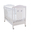 Baby Bed, BabyDreams, Ciuccione, Drawer, Solid Wood, Italian Design, 133x71x106 cm, White-Grey
