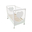 Baby Bed, BabyDreams, Cuore, Drawer, Solid Wood, Italian Design, 133x71x106 cm, White