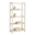 Shelf Elisse, Transilvan, 5 Levels, Solid Wood, 80x39x165 cm, White