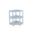 Transilvan polcrendszer, Elisse, 3 polcos, Belső sarok, 60x60x88 cm, Fehér