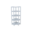 Transilvan polcrendszer, Elisse, 5 polcos, Belső sarok, 60x60x165 cm, Lakkos