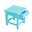 Kids' Chair Minnie, Transilvan, with Drawer, Solid Wood, 28x30x28 cm, Blue