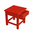 Kids Chair Minnie, Transilvan, with Drawer, Solid Wood, 28x30x28 cm, Walnut
