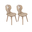 Set 2x Chairs Spring, Transilvan, Premium, Solid Wood, 85x54x45 cm, Sonoma Oak