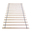 Mattress Support with Band, Transilvan, Solid Wood, 160x200 cm, Natural Wood