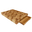 Tocator Masterchef cu Sertar, Premium, Transilvan, Lemn Masiv de Fag, 40x30x4 cm, Natur